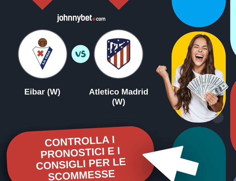 Eibar (W) - Atletico Madrid (W) Pronostici e Consigli Scommesse