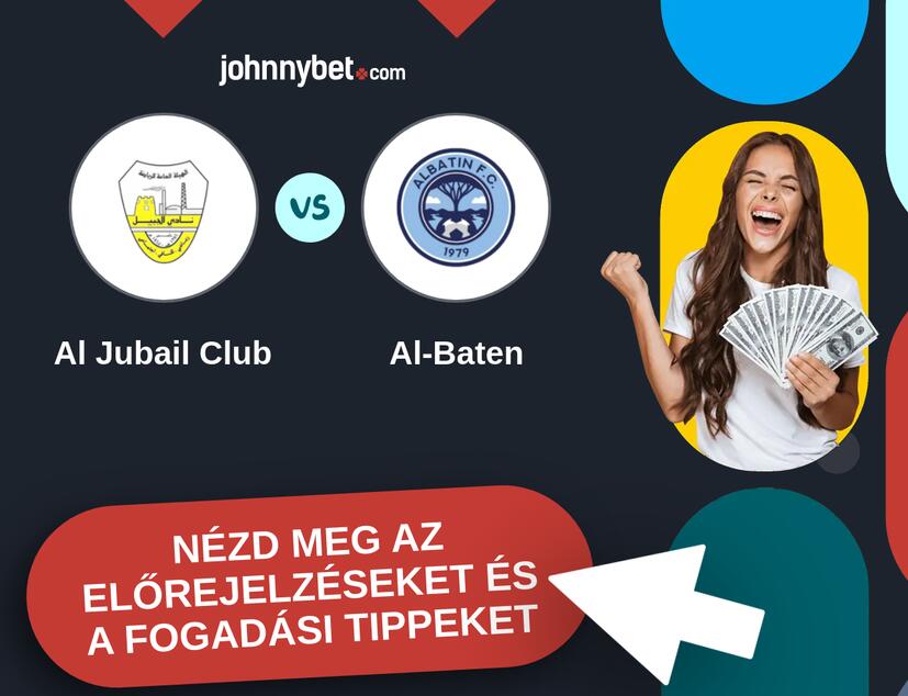 Al Jubail Club - Al-Baten előrejelzések és fogadási tippek