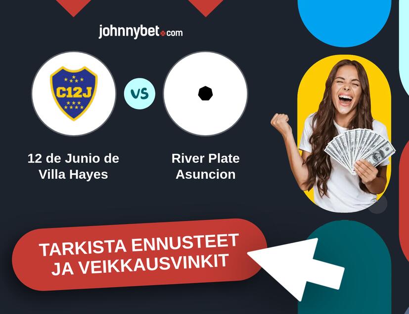 12 de Junio de Villa Hayes - River Plate Asuncion Ennusteet ja Vetovihjeet