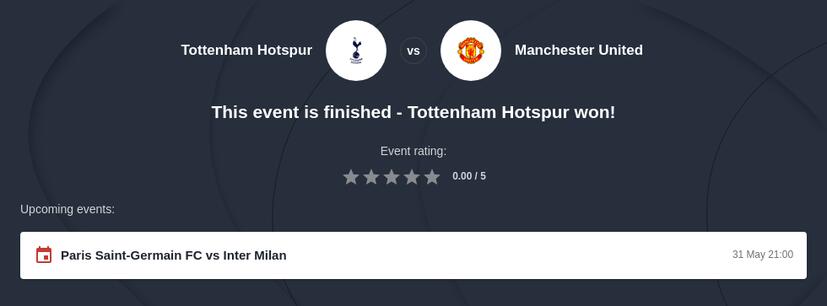 Tottenham vs Man United Predictions