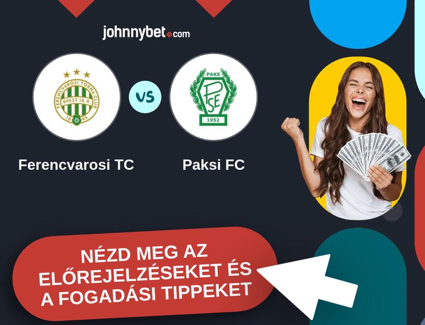 Ferencvarosi TC - Paksi FC előrejelzések és fogadási tippek