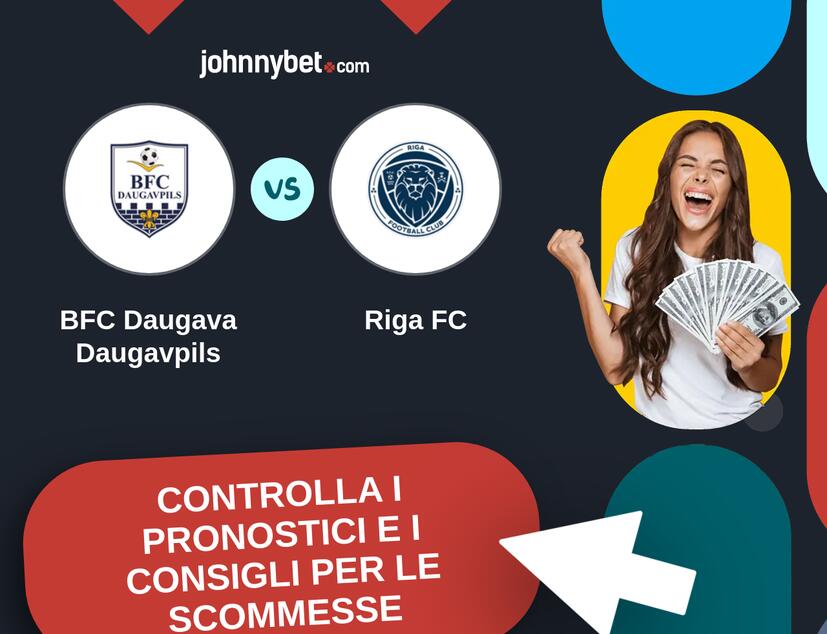 BFC Daugava Daugavpils - Riga FC Pronostici e Consigli Scommesse