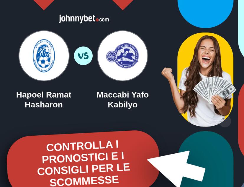 Hapoel Ramat Hasharon - Maccabi Yafo Kabilyo Pronostici e Consigli Scommesse