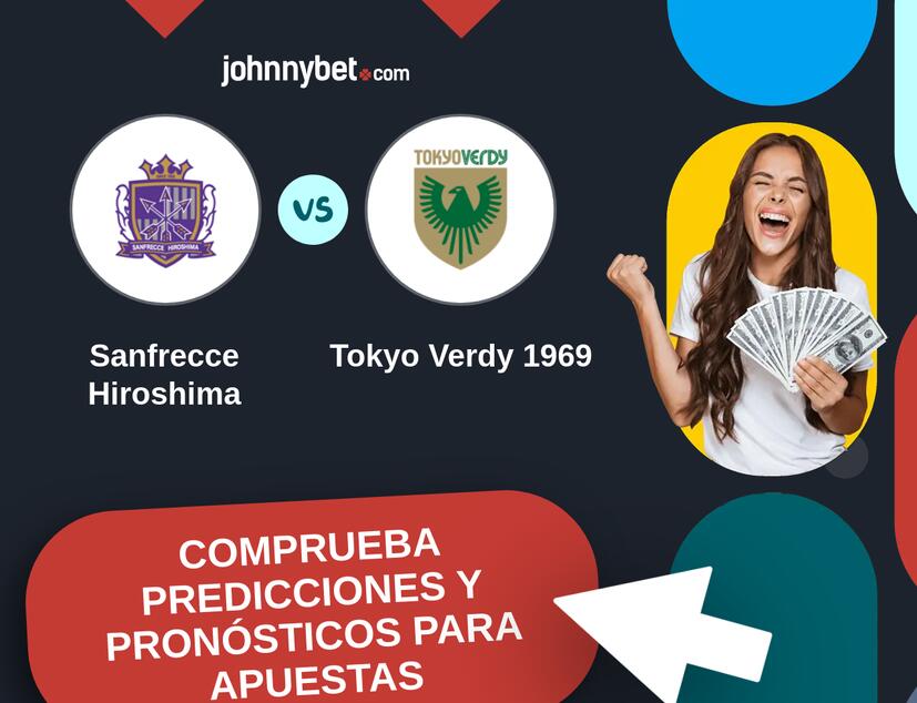 Sanfrecce Hiroshima - Tokyo Verdy 1969 Pronósticos y Consejos de Apuestas