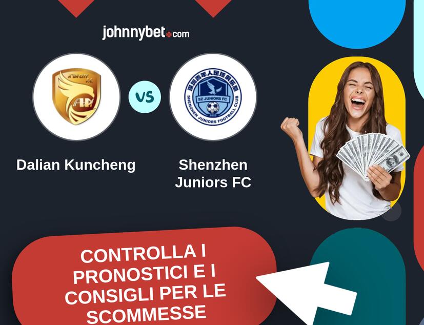 Dalian Kuncheng - Shenzhen Juniors FC Pronostici e Consigli Scommesse