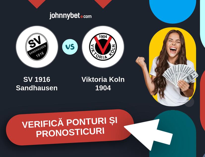SV 1916 Sandhausen - Viktoria Koln 1904 Predicțiile și Sfaturile de pariu 