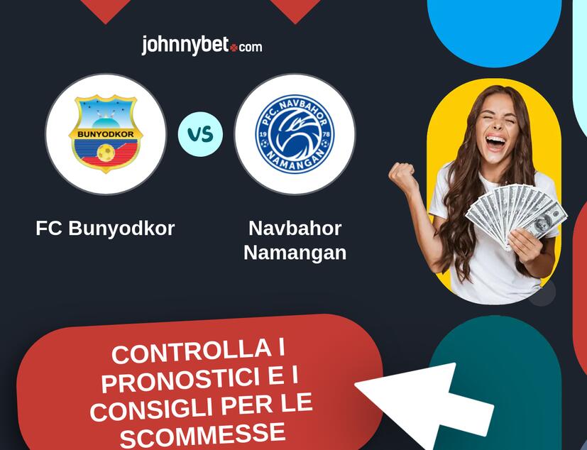 FC Bunyodkor - Navbahor Namangan  Pronostici e Consigli Scommesse