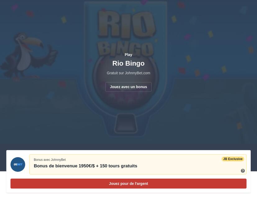 Comment bien jouer au Bingo