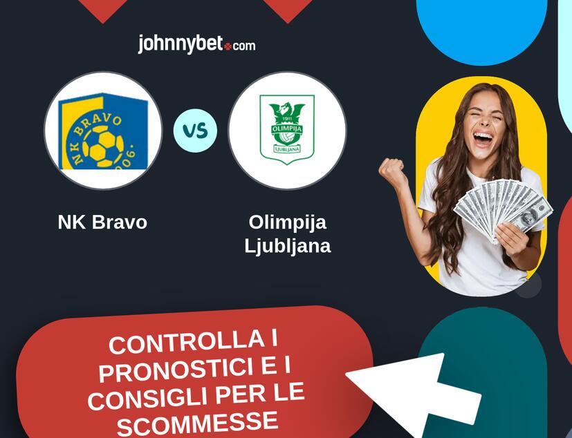 NK Bravo - Olimpija Ljubljana Pronostici e Consigli Scommesse