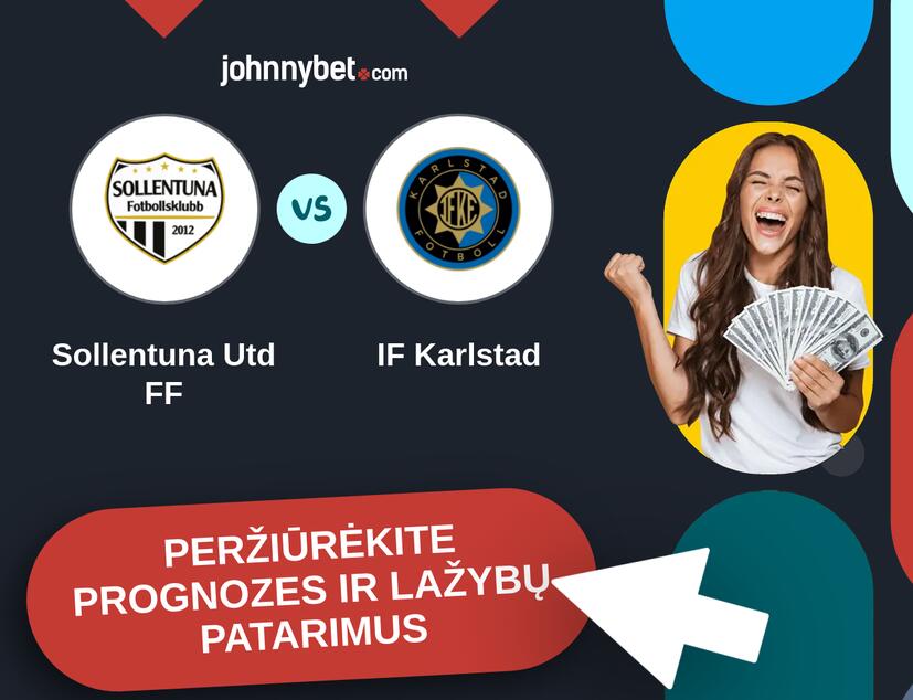 Sollentuna Utd FF - IF Karlstad Prognozės ir Statymų Patarimai