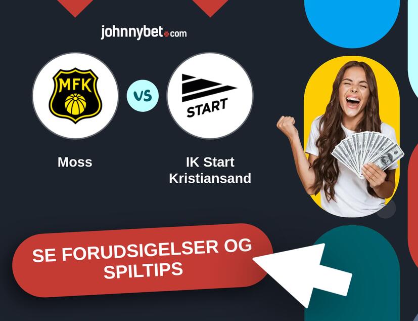 Moss - IK Start Kristiansand Forudsigelser og Spiltips