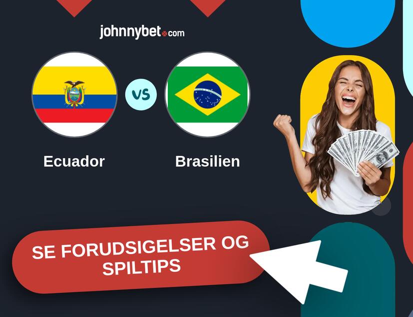 Ecuador - Brasilien Forudsigelser og Spiltips