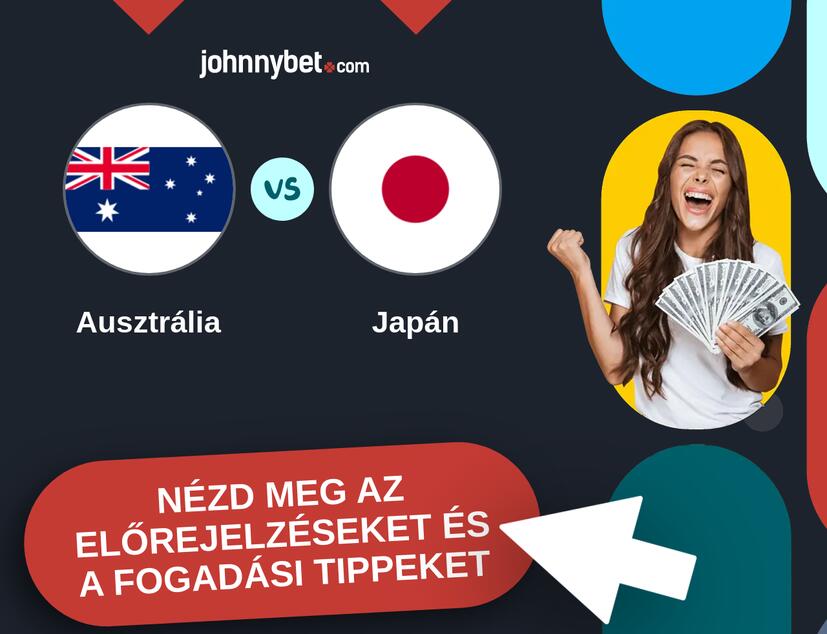 Ausztrália - Japán előrejelzések és fogadási tippek