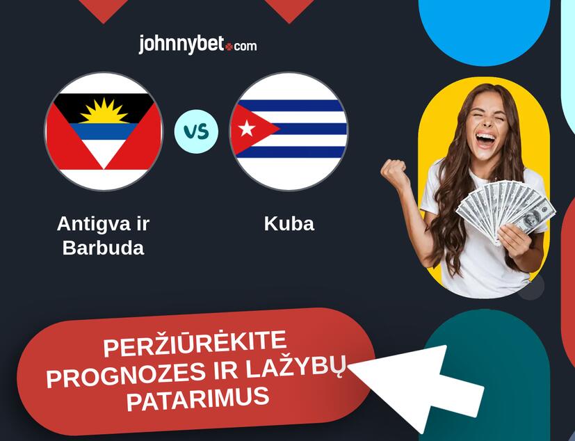 Antigva ir Barbuda - Kuba Prognozės ir Statymų Patarimai