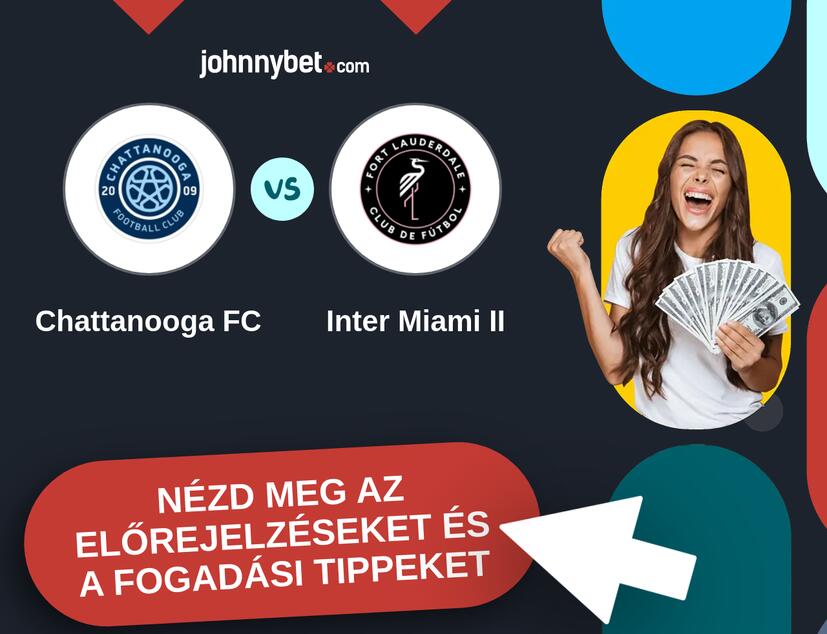 Chattanooga FC - Inter Miami II előrejelzések és fogadási tippek