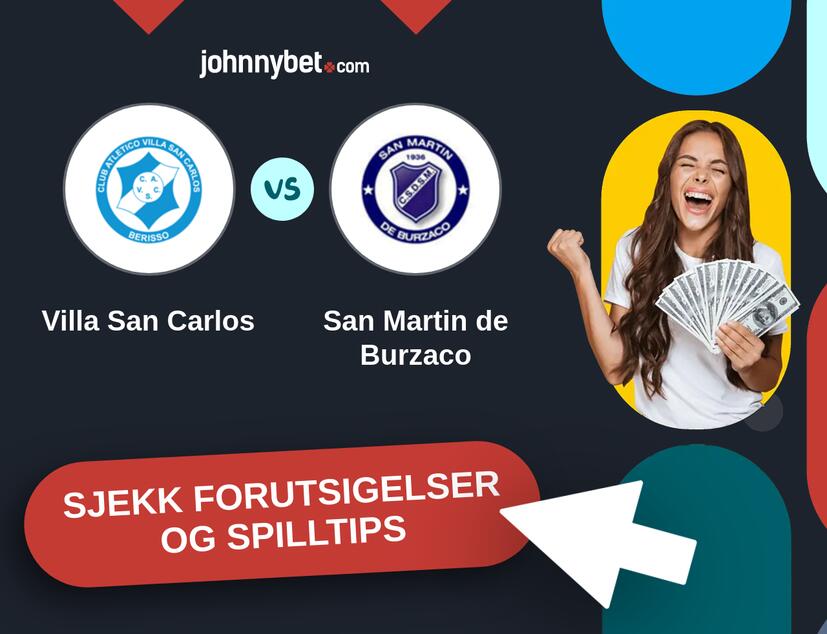 Villa San Carlos - San Martin de Burzaco Prediksjoner og Spilltips