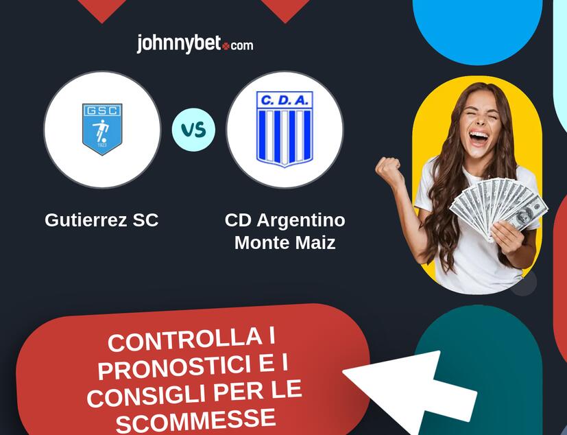 Gutierrez SC - CD Argentino Monte Maiz Pronostici e Consigli Scommesse