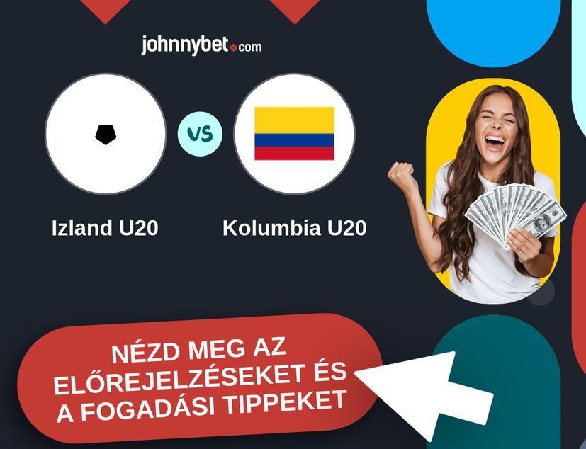 Izland U20 - Kolumbia U20 előrejelzések és fogadási tippek