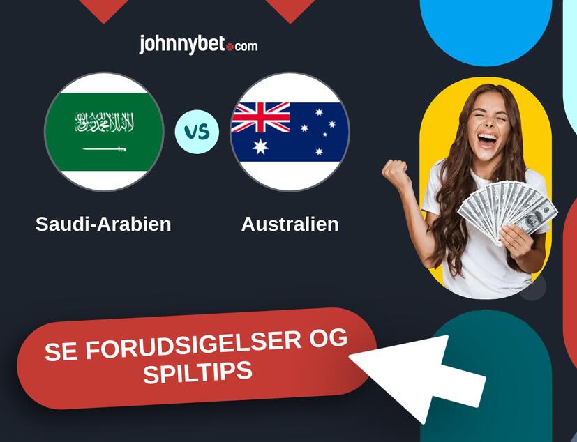 Saudi-Arabien - Australien Forudsigelser og Spiltips