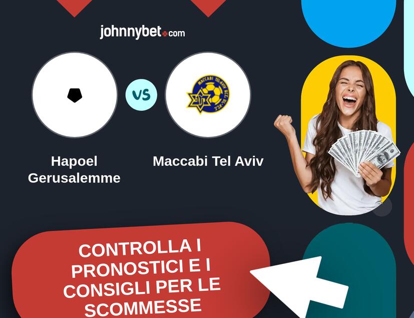 Hapoel Gerusalemme - Maccabi Tel Aviv Pronostici e Consigli Scommesse
