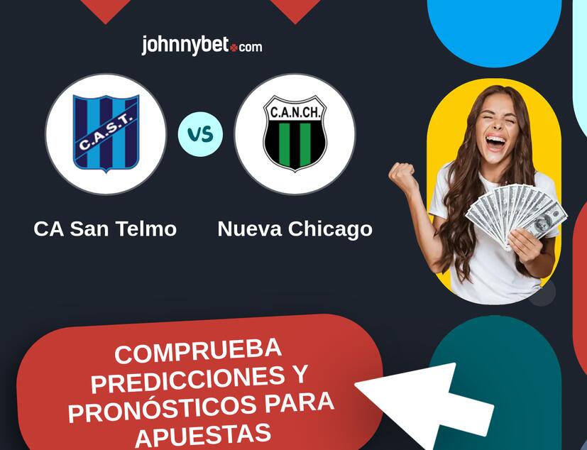 CA San Telmo - Nueva Chicago Pronósticos y Consejos de Apuestas