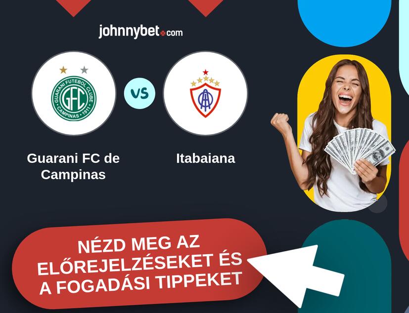 Guarani FC de Campinas - Itabaiana előrejelzések és fogadási tippek