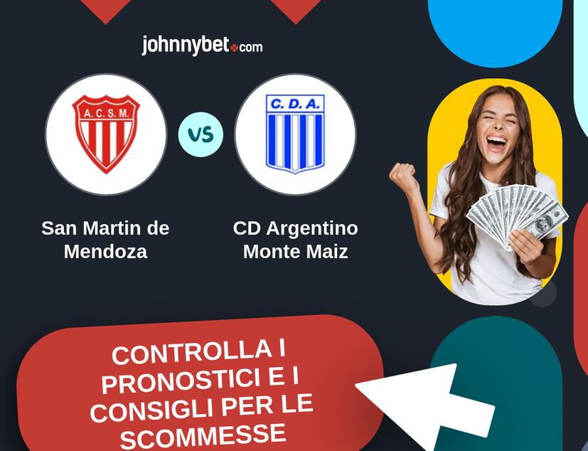 San Martin de Mendoza - CD Argentino Monte Maiz Pronostici e Consigli Scommesse