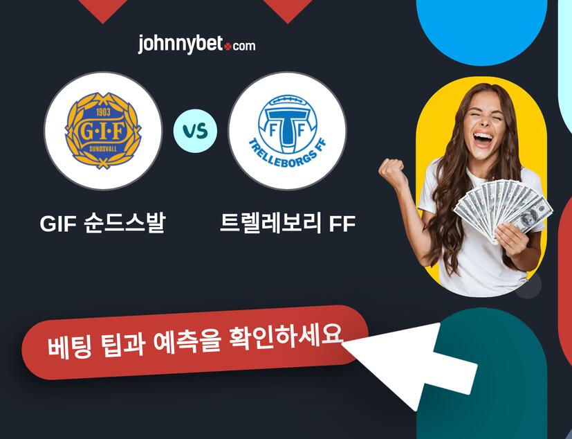 GIF 순드스발 - 트렐레보리 FF 예측 및 베팅 팁