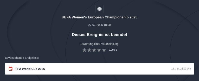 Frauen EM 2025 Tipphilfe