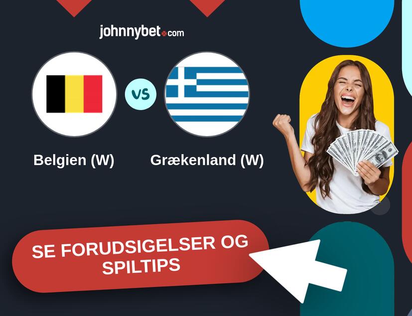 Belgien (W) - Grækenland (W) Forudsigelser og Spiltips