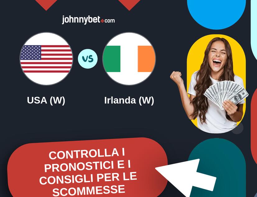 USA (W) - Irlanda (W) Pronostici e Consigli Scommesse