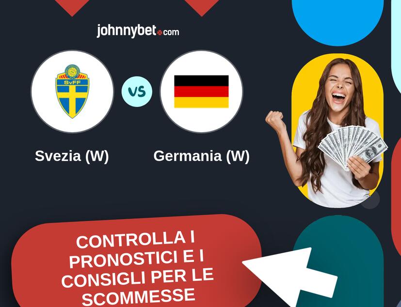 Svezia (W) - Germania (W) Pronostici e Consigli Scommesse