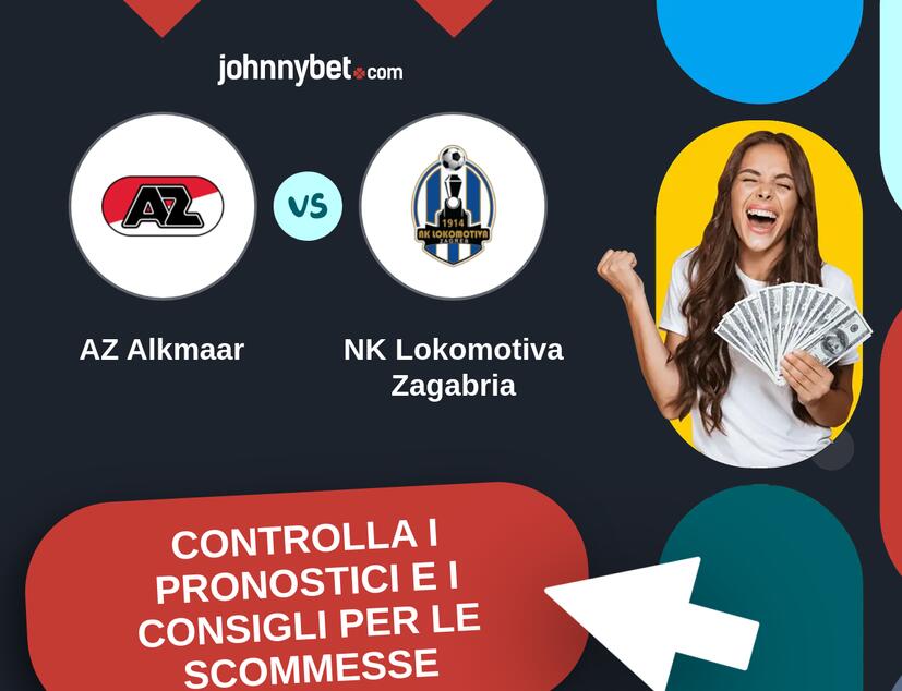 AZ Alkmaar - NK Lokomotiva Zagabria Pronostici e Consigli Scommesse