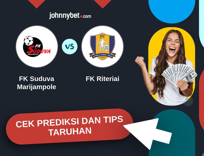 FK Suduva Marijampole - FK Riteriai Prediksi dan Tips Taruhan