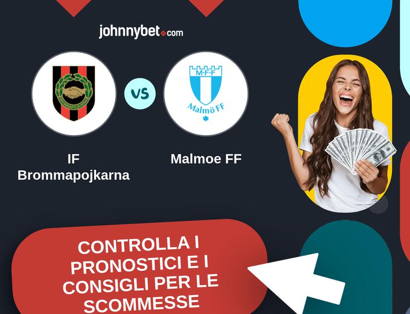 IF Brommapojkarna - Malmoe FF Pronostici e Consigli Scommesse