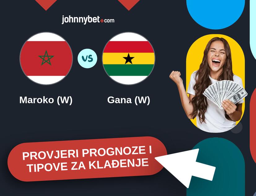 Maroko (W) - Gana (W) Tipovi i prognoze