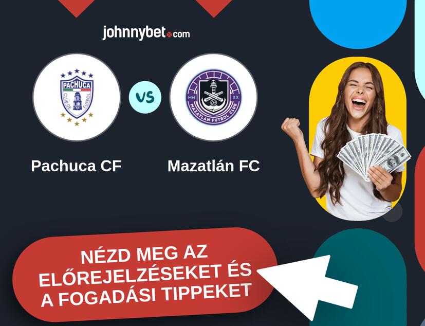 Pachuca CF - Mazatlán FC előrejelzések és fogadási tippek