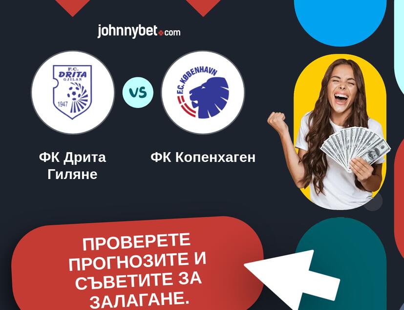 ФК Дрита Гиляне - ФК Копенхаген Прогнози и съвети за залагания 