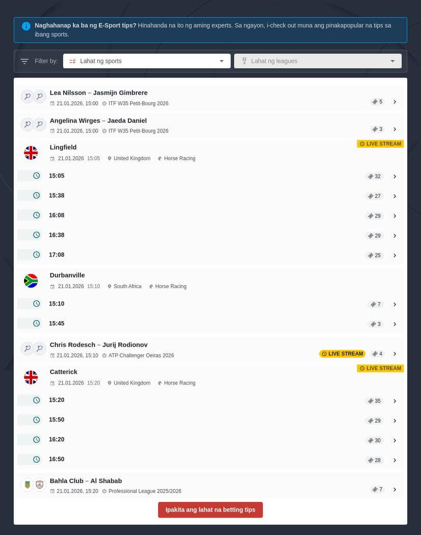 Esports Betting with Livestream