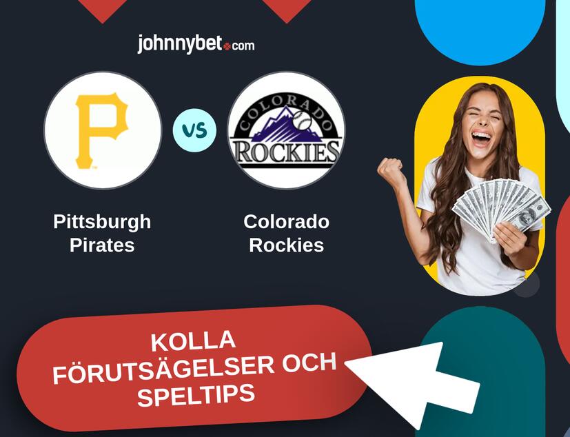 Pittsburgh Pirates - Colorado Rockies Förutsägelser och Speltips