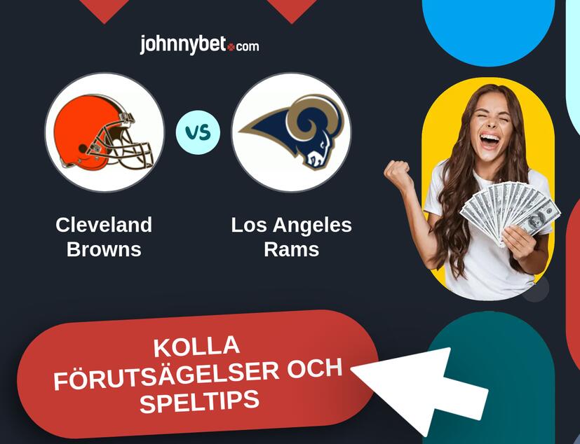 Cleveland Browns - Los Angeles Rams Förutsägelser och Speltips