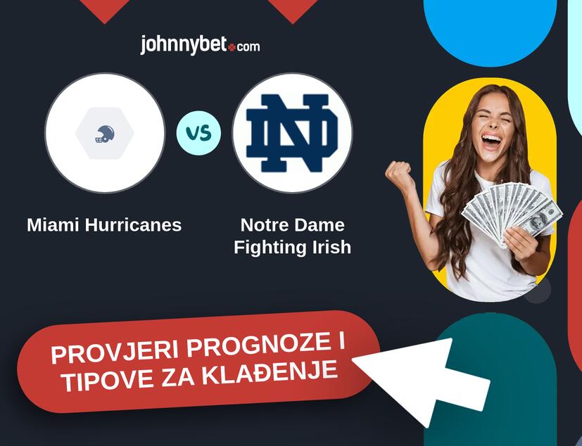 Miami Hurricanes - Notre Dame Fighting Irish Tipovi i prognoze