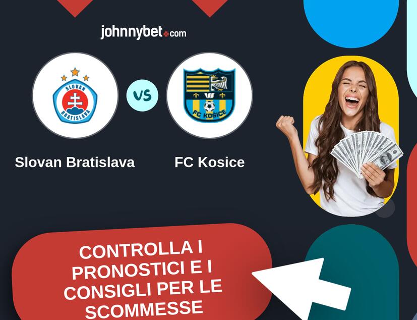 Slovan Bratislava - FC Kosice Pronostici e Consigli Scommesse