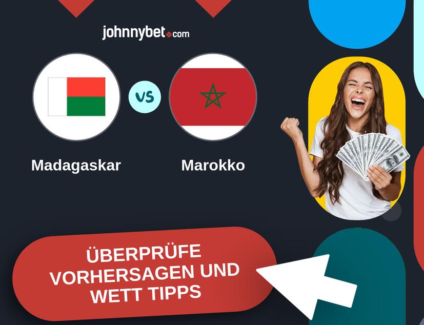 Madagaskar - Marokko Vorhersagen und Wett Tipps