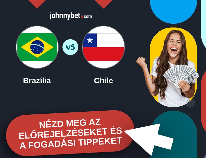 Brazília - Chile előrejelzések és fogadási tippek
