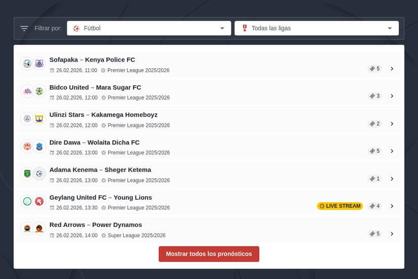 Pronósticos Final Champions League