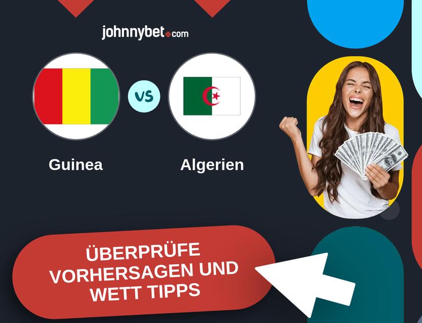 Guinea - Algerien Vorhersagen und Wett Tipps