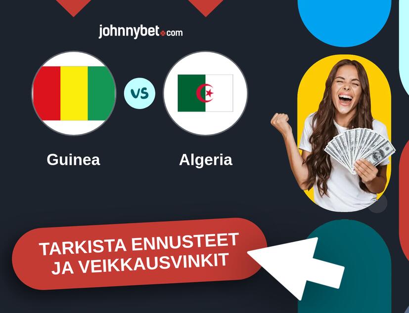 Guinea - Algeria Ennusteet ja Vetovihjeet