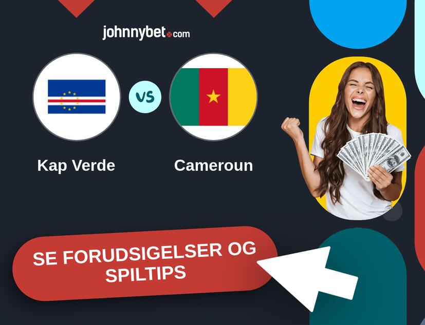 Kap Verde - Cameroun Forudsigelser og Spiltips