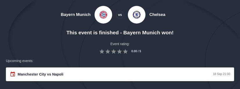 Bayern vs Chelsea Prediction